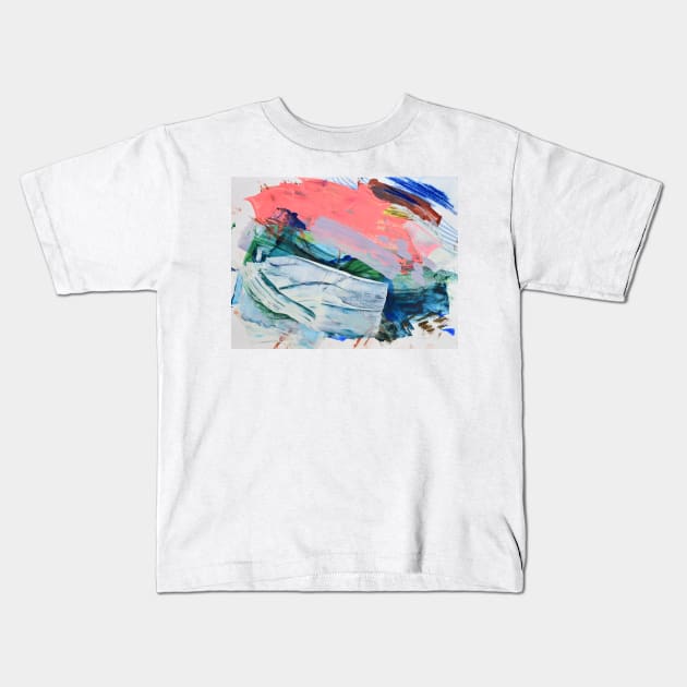 year of abstraction 107 Kids T-Shirt by EmilyLovejoy